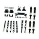thumbnail image 4 of Kit de repuestos para coche RC 1:12: componentes de fijación para amortiguadores delanteros y traseros (MN82) Negro, 4 of 9