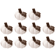 thumbnail image 1 of Cosecha Calabaza Ganchillo Calabazas Punto Otoño para Bodas () Blanco, 1 of 8