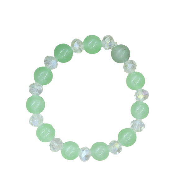DESIGNICE Beaded Bracelets for Women,Unique Sentiment Style Bracelets for Girls,Emotion-Driven Fashion Women'S Bracelets,Green2