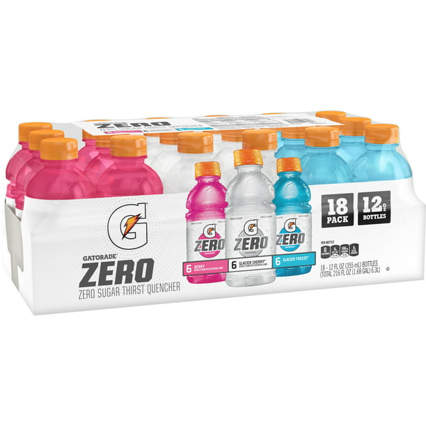 Can You Give A Dog Gatorade Zero 18 Count Gatorade Zero Sugar Thirst Quencher 3 Flavor Variety Pack 12 Fl Oz Walmart Com Walmart Com