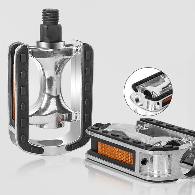 KALLORY 1Par Pedal Para De Aluminio Con Puntas Antideslizantes Para Uso Exterior