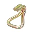 thumbnail image 4 of Ratchet Double J Strap Hook Load 3306 Lbs Zinc Color for 1.1" Tie Down Strap Webbing, 4 Pack, 4 of 4