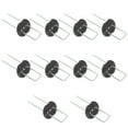thumbnail image 1 of 40 unids / set grapas para paisaje, clavijas para césped, fácil instalación, resistentes, antioxidantes, en forma de U, alfileres para césped, estacas Sunnimix estacas de patio, 1 of 7
