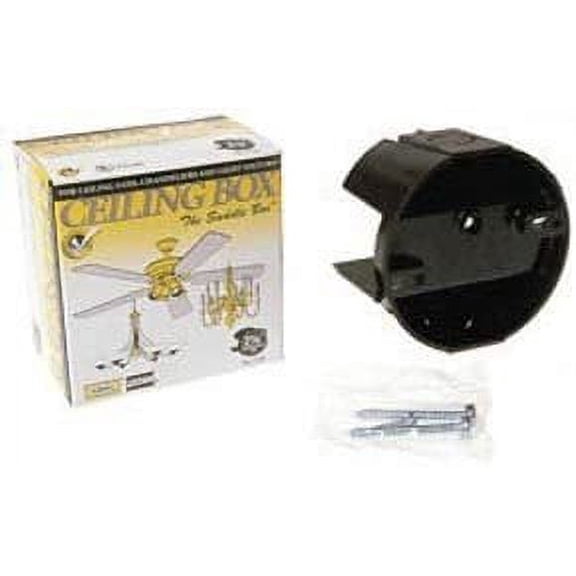 Raco Ceiling Fan Box Plastic 7120 - 4 In Round Fan Box - Multicolor