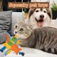 thumbnail image 2 of Gnrique Dog Squishy Toy, Interactive Bird Chew Toy with Rope Knot, 2 of 5