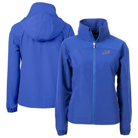 Women s Cutter & Buck Royal New York Mets Charter Eco Recycled Full-Zip Jacket