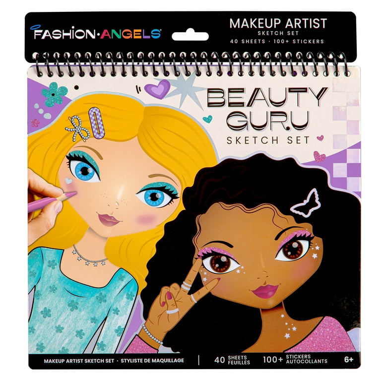 Fashion Angels Make-Up & Hair Design Sketch Portfolio