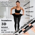 thumbnail image 4 of 2PCS 3D Cellulite-Reducing Leggings High Waist Compression Leggings For Women Butt Lift Yoga Pants Anti Cellulite Stretch Fitness Tights Plus Size, 4 of 7