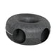 thumbnail image 4 of Juguete túnel de dona para gatos, escondite interactivo, cama de fieltro para dormir, escondite para gatos Gris oscuro, 4 of 9