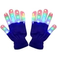 thumbnail image 2 of Guantes de luz LED para dedos con espectáculo de luces Rave de 7 colores, 6 modos de iluminación diferentes, 2 of 8