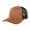 Khaki, variant on 5 Panel Baseball Cap Suedette Front Mesh Back Adjustable Unisex Snapback Hat-Khaki