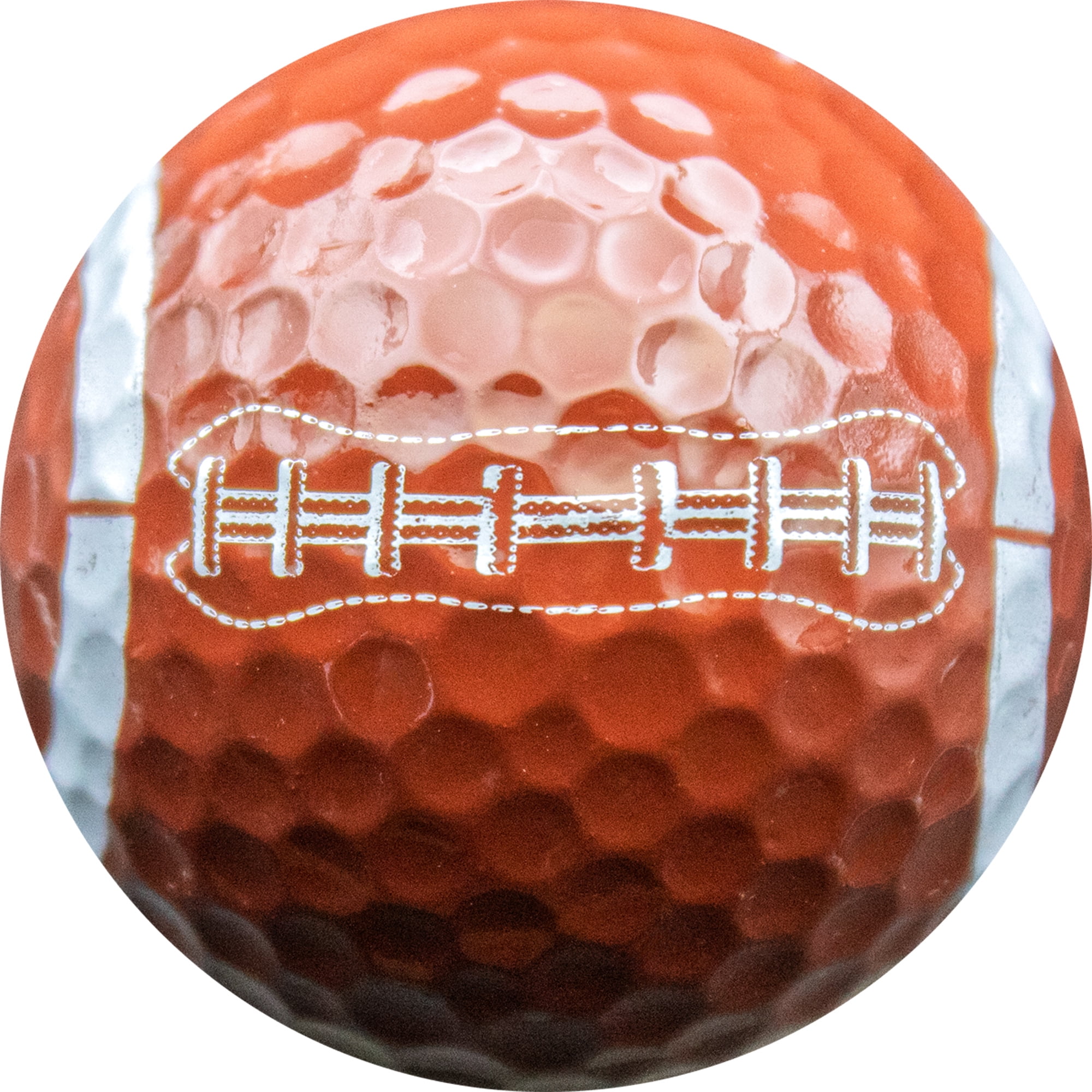 Football Golf Balls 12 Pack by GBM GOLF