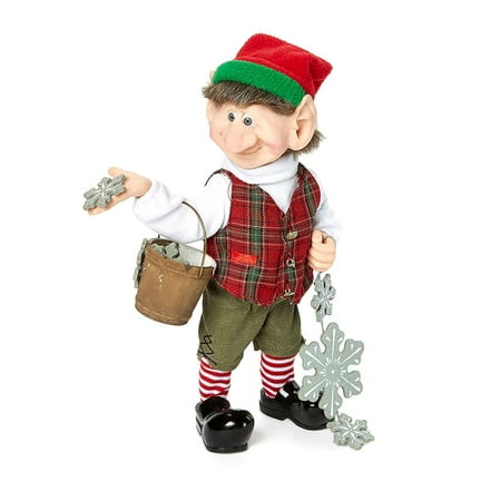 Whitehurst 11.75" Zim's The Elves Themselves Griswald Collectible Christmas Elf Tabletop Figure