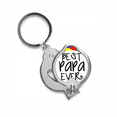 thumbnail image 1 of Bless Father Best Papa Ever Words Nail Clippers Sharp Fingernail Stainless Steel Cutter, 1 of 3