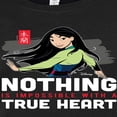 thumbnail image 3 of Disney Mulan - Nothing Is Impossible With A True Heart - Juniors Fitted Graphic T-Shirt, 3 of 5