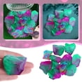 thumbnail image 1 of Cqxid Decorative Stones Under $5 Natural Rough Stone Electroplating Spray Paint Colorful Crystal Pendant Jewelry, 1 of 9