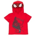 thumbnail image 3 of Marvel Spider-Man Big Boys Cosplay T-Shirt and Mesh Shorts Outfit Set Toddler to Big Kid, 3 of 5