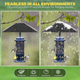 thumbnail image 2 of Metal Squirrel Baffle Hanging Squirrel Proof Baffle for Bird Feeder Weather- Squirrel Guard for Outdoor Hanging, 2 of 7