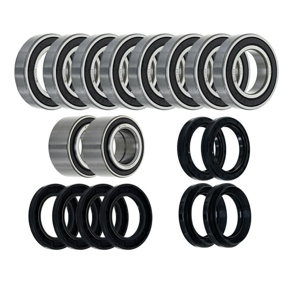 Niche Wheel Bearing Seal Kit for Arctic Cat 2002 500 6007-2RS ATV MK1008332