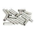 thumbnail image 1 of Durable 20-Piece M5 Stainless Steel Female Thread Coupling Nuts for Robust and Long-Lasting Connections, 1 of 6