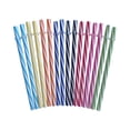 thumbnail image 2 of Reusable Plastic Straws with Rings 12 Pack Set, Hard Drinking Straws Replacements for Tumbler Mugs, Colorful Everyday Beverage Straws Combo for Party Home Kitchen, 2 of 6