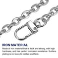 thumbnail image 3 of Uxcell 47"x0.28" Purse Chain Strap, Purse Handle Shoulder Bags Replacement Strap, Silver, 3 of 5