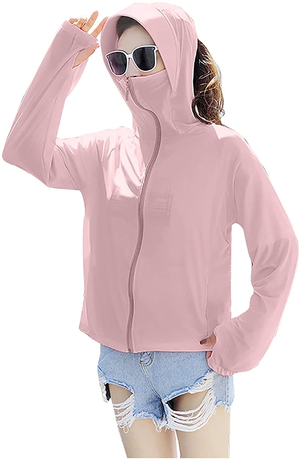 silk hooded shirts & tops