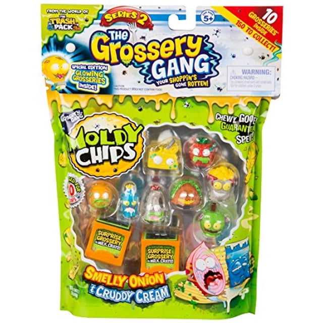 Grossery Gang Temporada 2 Pack Large (conjunto de 10) THE GROSSERY GANG Grossery Gang