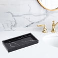 thumbnail image 5 of Storage Tray Washroom Washing Tooth Tray Dresser Storage Holder Jewelry Plates Cosmetics, Cosmetics, Cosmetics Organizer Hotel Decoration , Black Blcak, 5 of 8