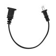 thumbnail image 4 of NEMA Cordon d'Alimentation, 12.6in Rallonge d'Alimentation Robuste 10A 5 15P à 5 15R pour Ordinateur de Bureau, 4 of 7