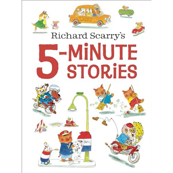 Pre-Owned Richard Scarry's 5-Minute Stories (Hardcover) 0593310004 9780593310007