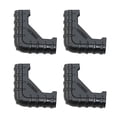 thumbnail image 1 of Protectores de suelo para patas de silla, antideslizantes, resistentes al desgaste, de polipropileno, para exteriores, para camping, 4 unidades, 1 of 12