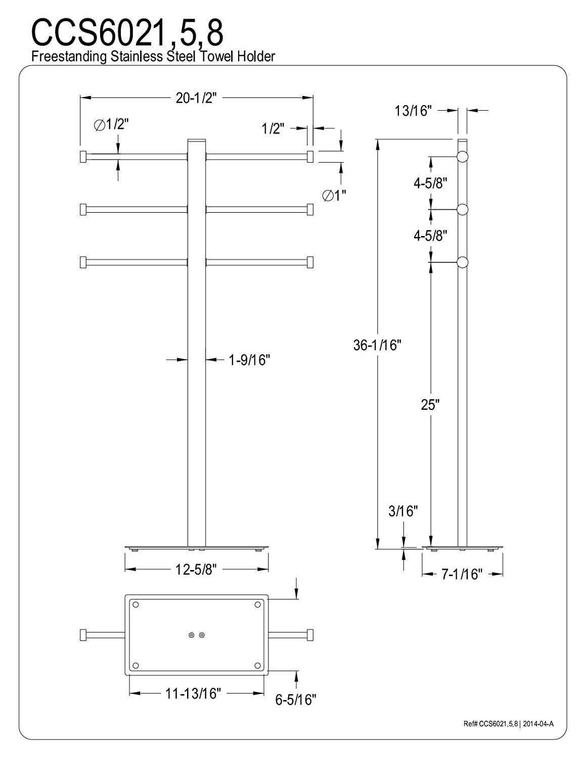Kingston Brass Vintage Double Offset Bath Supply Lines