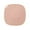 Pink, variant on PureCasa Heat Resistant Table Place Mats, Set of 2, Food Grade TPR Cup Bowl Mat Absorbent Place Mat, Solid Color Home Decor Quick Drying Placemats for Kitchen, 2PCS, 6.3"x6.3", Dark Blue, Square