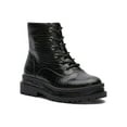 thumbnail image 5 of Jessica Simpson Enita Lace-Up Lug Sole Round-toe Platform Combat Boots Black (BLACK, 6.5), 5 of 7