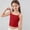 Red, variant on Girls' Tank Tops Sleeveless Spaghetti Strap Undershirts Square Neck Basic Summer Dance Camisole Tank Tops 7-13 Years