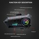 thumbnail image 5 of Motorcycle Helmet Bluetooth Headset 300meters 2 Riders Bluetooth Helmet Intercom Headset With Noise Sound Quality Speakers Communication Systems Motor, 5 of 5