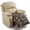 Mushroom Leaf, variant on FOR U DESIGNS Cardinal Daisy Print Recliner Chair Covers Anti-Slip Recliner Cover Waterproof Furniture Protector, Reclining Sofa Slipcover for Pets Dogs