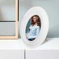 thumbnail image 4 of RENACLIPY Photo Frame Wooden Oval Wall Hanging for Office 1Set, 4 of 8