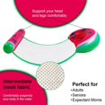 thumbnail image 4 of (Pineapple)Inflatable fruit pool float Watermelon Net Floating Bed Inflatable Pineapple Net Floating Row Net Hammock Mesh Reclining Chair, 4 of 5