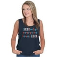 thumbnail image 4 of Why Everyone Loves Icee Logo Pun Tank Top T Shirts Men Women Brisco Brands S, 4 of 6