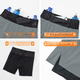 thumbnail image 3 of Pantalones cortos deportivos para correr de verano para hombre, maratón al aire libre, Fitness, baloncesto, pantalones cortos falsos de dos piezas para correr de secado rápido de doble capa, 3 of 6