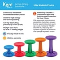 thumbnail image 3 of Pre-Teen Wobble Chair 18.7IN Purple, 3 of 6