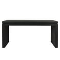 thumbnail image 3 of Ffz 64In Modern Black Wood Console Table – Elegant Entryway Table With Decorative Beaded Trim, 3 of 5