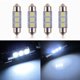 thumbnail image 1 of 4pcs coche auto 36mm festoon domo led 5050 festoon led blanco luces de lectura chip bombillas de matrícula lámpara, 1 of 3