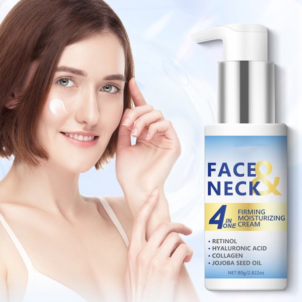 Crema Reafirmante para el Cuello con Hialurónico y Niacina | Tensa la piel flácida, reduce las líneas finas y unifica el tono | Crema hidratante antienvejecimiento para el cuello y la cara | No