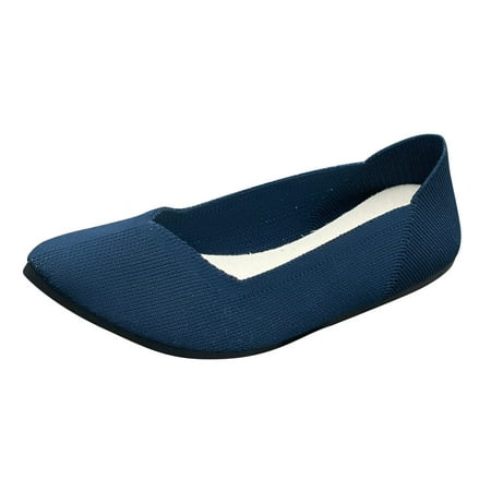 

Casual Shoes for Women Women Casual Shoes Flat Soft Sole Solid Color Breathable Slip On Casual Shoes Women Casual Shoes Canvas Blue 42