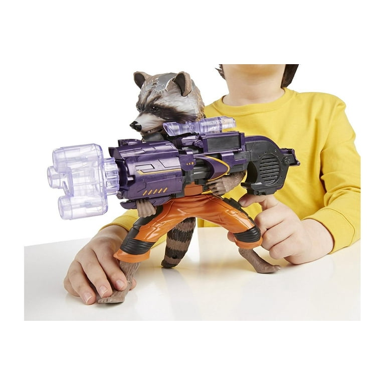 Marvel Guardians Of The Galaxy Big Blastin Rocket Raccoon Action Figure