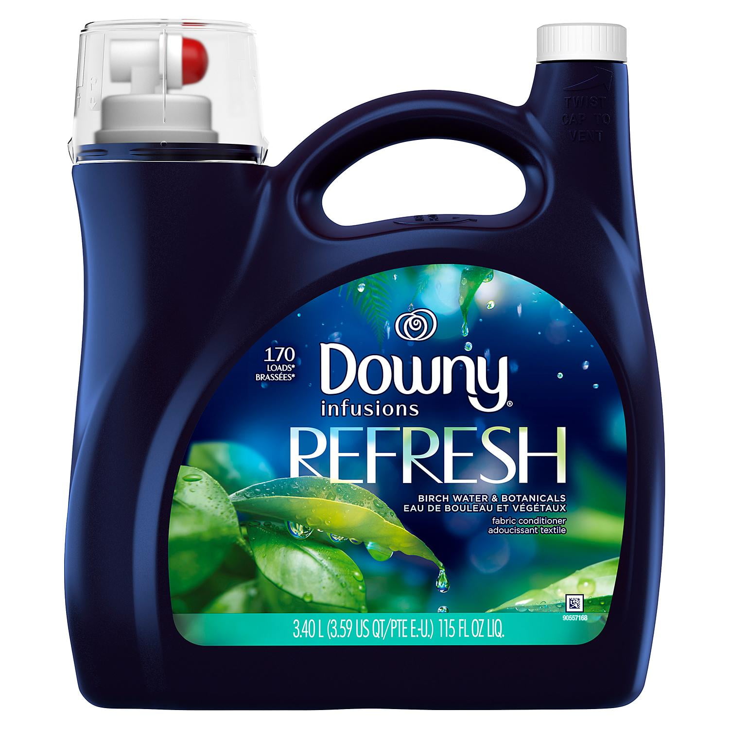 Infusions Liquid Fabric Softener, Refresh, Birch Water & Botanicals