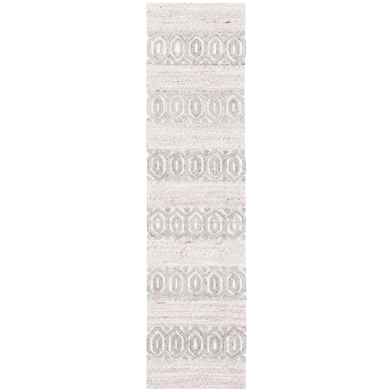 SAFAVIEH Natura Ernesto Geometric Area Rug, Beige/Ivory, 4' x 6'
